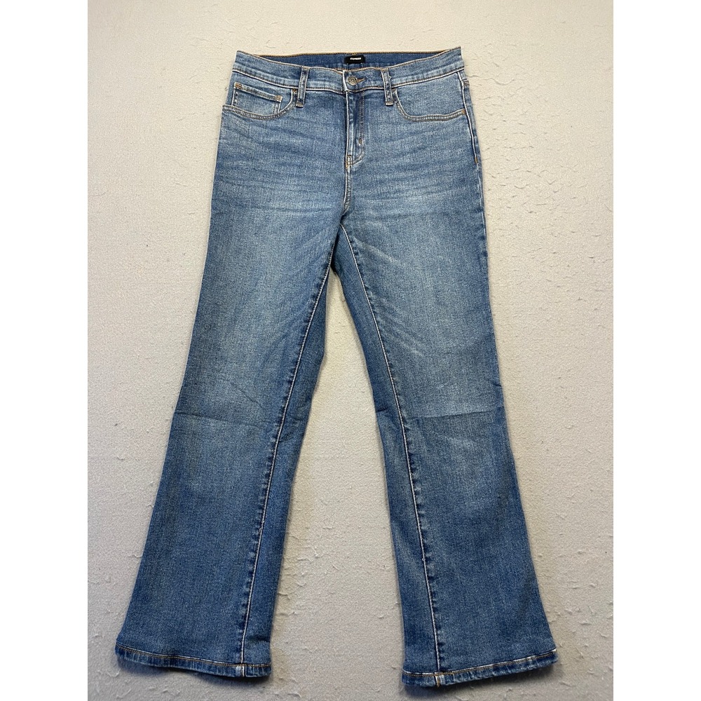 Express Jeans Denim Blue Size Solid 10 W32 Womens